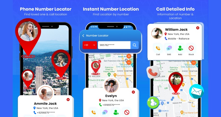 اپلیکیشن Phone Number Locator