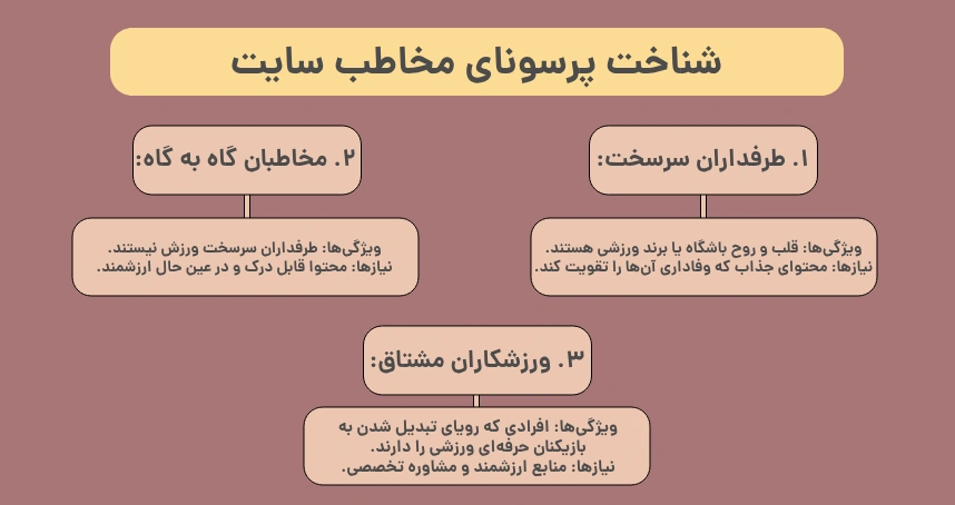 شناخت پرسونای مخاطب سایت